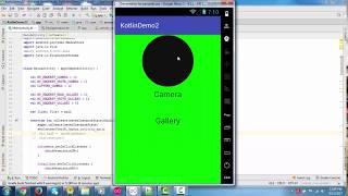 Kotlin Android - Get Photo From Camera Or Gallery in Android App