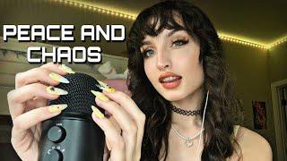 ASMR | PEACE AND CHAOS | Fast & Aggressive Mic Scratching