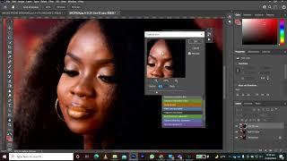 How to Edit Portrait Picture faster using Skinfiner and Frequency Separation