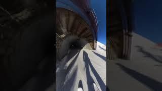 La Plagne Tunnelcam. #laplagne #tunnel #paradiski #skiing