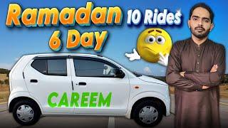 Ramadan 6 Day | Careem 10 Rides Earnings & Bonus!