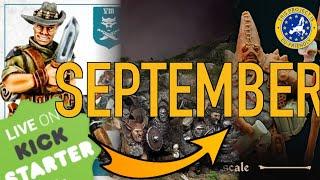 September 2024- Tabletop Miniatures Kickstarter Round-Up