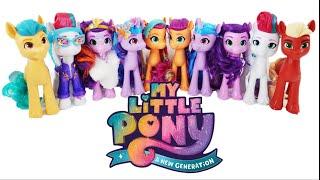 My Little Pony A New Generation 6 Inch Pony Toys Compilation