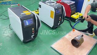 200w 300w pulsed fiber laser cleaning machine for rust paint oil cleaning #lasercleaningmachine