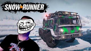 Stas Relax играет в SNOWRUNNER ► КАК ОТКРЫТЬ ZiKZ 605R через СМЕХ