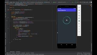 How to create Circular Progress Bar in Android Studio