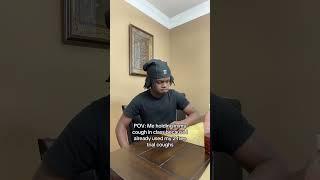 POV: Me holding in my coughs in class… #relatable #youtubeshorts