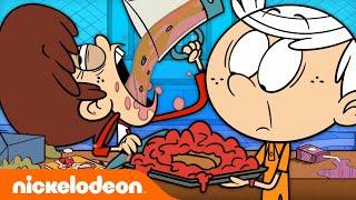 Loud House LUNCH Food Marathon  | Nicktoons