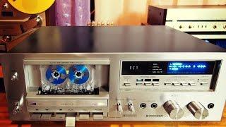 PIONEER CT F750 Cassette Deck Blue Series Line Detailed Review