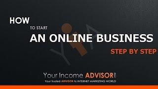 How to start an online business step by step