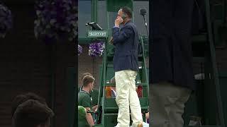 Sprinkler Causes Chaos During Mixed Doubles at Wimbledon 