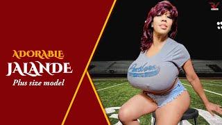 Goddess Jalande | Plus Size Curvy | Top Heavy Model  | модель плюс-сайз | Modèles aux courbes | Bio