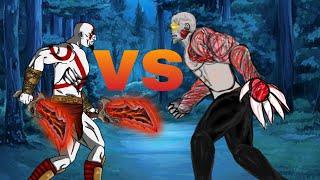 Kratos God of War vs mr x Resident Evil (dc2)