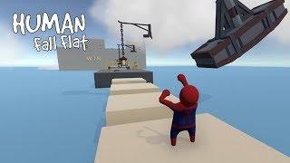 Human Fall Flat - Parkour Run [Workshop] - Gameplay, Walkthrough