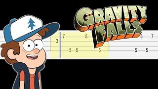 Gravity Falls Theme (Easy Ukulele Tabs Tutorial)