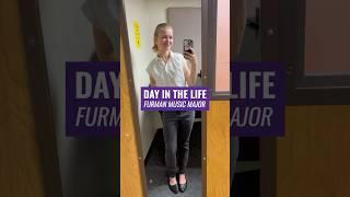Furman Student Day in the Life | Music Major