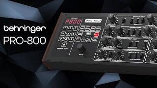 Behringer Pro-800 Presets for Ambient, Electronica and Melodic Techno  (Sound Demo) feat. dba Rooms