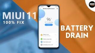 MIUI 11 Battery Draining Problem Fix| Increase Battery Backup | Miui Secret Trick 2020