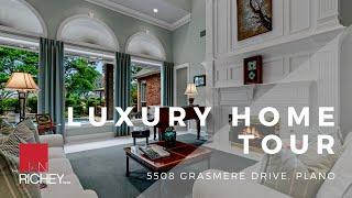 Luxury Home on Golf Course Lot at Gleneagles | 5508 Grasmere Drive, Plano