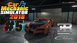 BUGATTI CHIRON COMPLETE RESTORATION | CAR MECHANIC SIMULATOR 2018 | #BUGATTI #CARMECHANICSIMULATOR