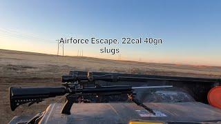 Airforce Escape. 22cal slugs