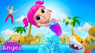 Mermaid Jill Saves the Day! | Little Angel Kids Songs & Nursery Rhymes