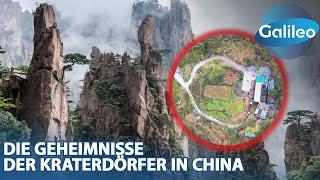 Vergessene Kraterdörfer Chinas: Einblicke in das Leben fernab der Zivilisation