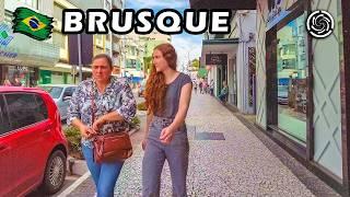 Walking in Brusque, Brazil  Southern Brazil City 【 4K UHD 】