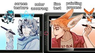 Huion Kamvas 16 Pro (2.5k) vs XP-Pen Artist 15.6 Pro [Drawing tablet review]