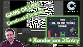 Game of Life! Cellular Automaton Tutorial + Xanderjam 3 Entry Play Through