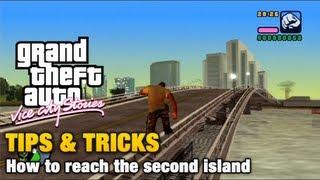 GTA Vice City Stories - Tips & Tricks - How to reach the second island (Vice City Beach)