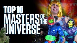 Top 10 Masters of the Universe Figures - Toy Galaxy List Show #74