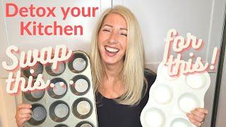 How to Detox Your Kitchen - Healthy Kitchen Swaps Part 1: Bakeware, Cookware & Utensils