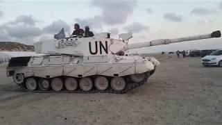 UN military tank on the beach | Vejers Strand, Denmark 2018