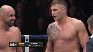 2016.11.19 Sergej Maslobojev vs Bruno Susano (King of Kings in Vilnius)