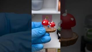 Making Lifestyle Series 2 Mushroom Candles 🫶 #miniverse  #makeitmini