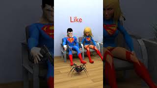 Superman Protect Supergirl 