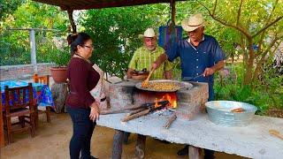 EL FRIO YA ESTA AQUI Y PREPARAMOS  ¡¡ATOLE DE PINOLE !! || AY NOMAS