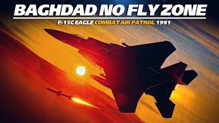 F-15C Eagle No Fly Zone | Operation Desert Storm 1991 | Digital Combat Simulator | DCS |