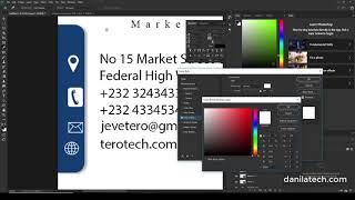 How to design Complimentary Card with  Photoshop cc 2020