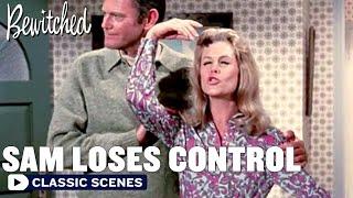 Sam Can't Control Her Body! | Bewitched