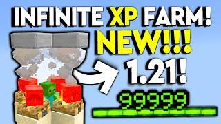 BEST 1.21 XP FARM Minecraft Tutorial - 90 Levels In 30 Seconds!