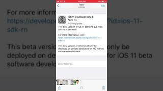 iOS 11 Developer Beta 6 New Changes