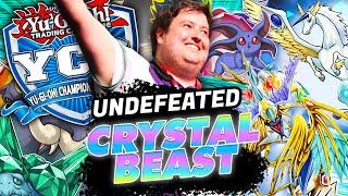 UNDEFEATED YCS TOP CUT CRYSTAL BEAST!