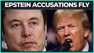 Elon Musk Vs. Donald Trump WAR Breaks Out, Epstein Accusations FLY
