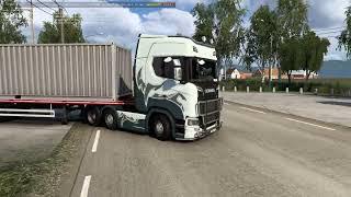 ETS2 Суровая Россия r12 1.45  1.46 тест