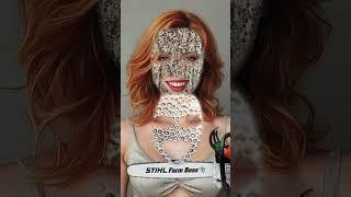 ASMR Scarlett Johansson Face Mask Care #asmr #animation #short #satisfying  #makeup #relaxing #emoji