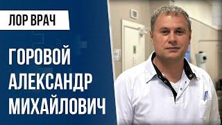 ЛОР врач Горовой Ал-др Михайлович. Запись на консультацию в Москве +7 925 88 767 33