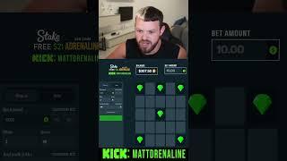 Max win fails #mattdrenaline  #stake #clips #shorts #gamble #casino #maxwin #money