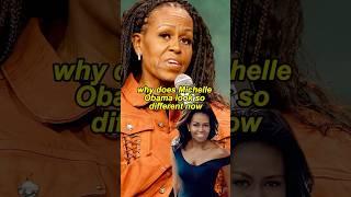Why does Michelle Obama look so different now#shorts #celebrity #michelle #obama #youtubeshorts
